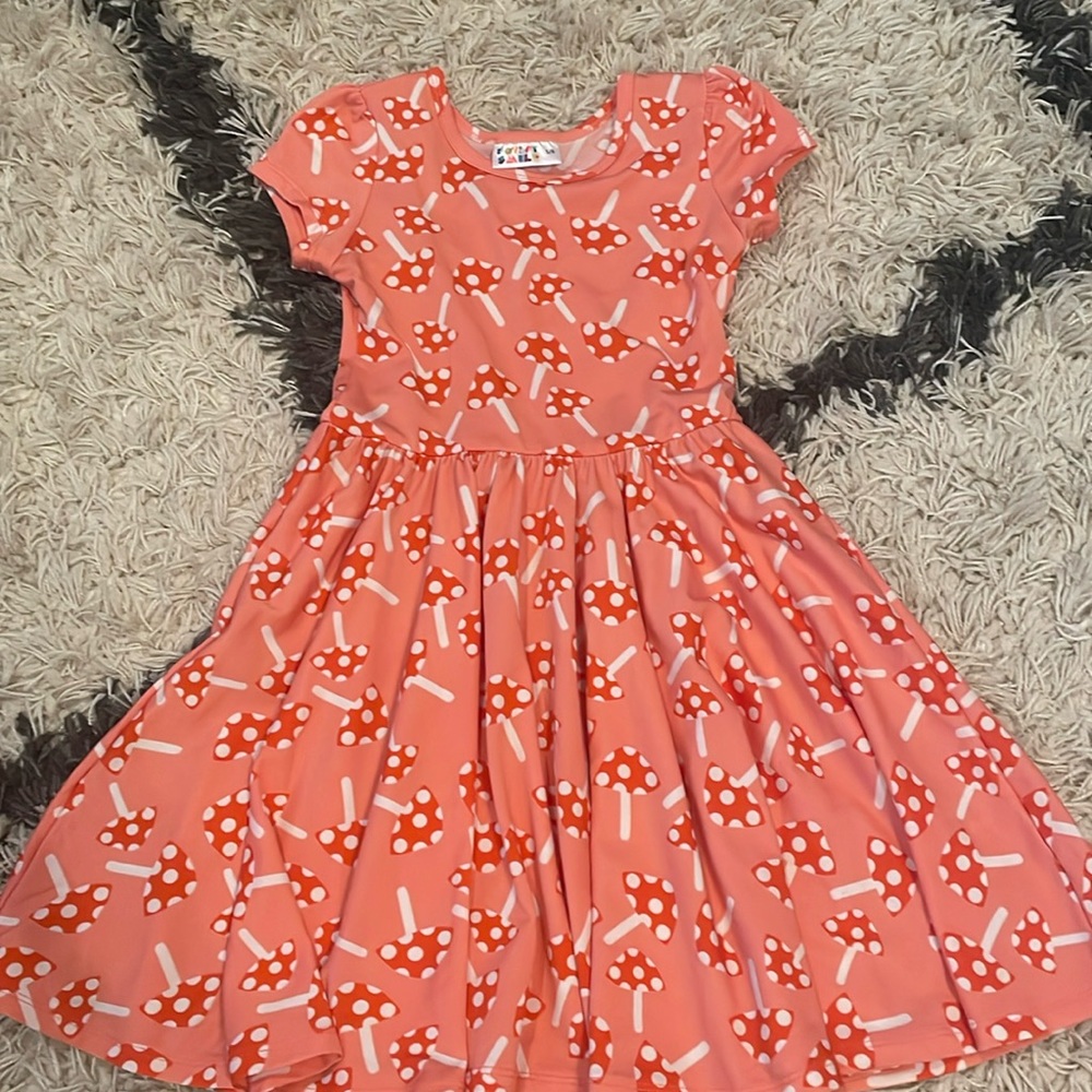 Dot Dot Smile Cap Dress